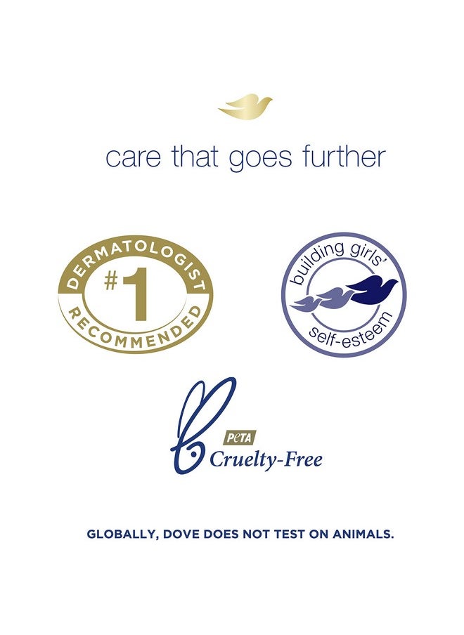 Dove Beauty Bar More Moisturizing Than Bar Soap for Softer Skin, Fragrance-Free, Hypoallergenic Beauty Bar Sensitive Skin With Gentle Cleanser 3.75 oz 14 Bars