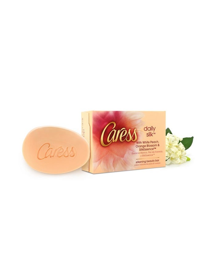 Beauty Bar, Daily Silk 4 Oz, 12 Bar, (Pack Of 2)