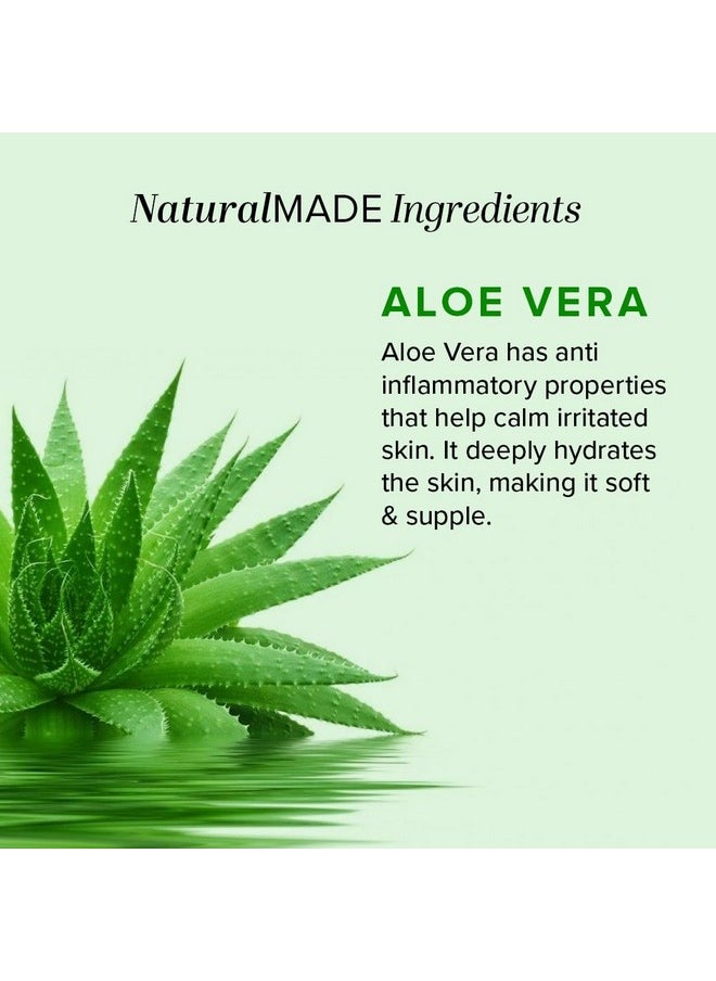 Khadi Natural Aloevera Handmade Soap| Healthier Skin| Natural Soap with Essential Oils| Soap with skin hydrating properties| Suitable for All Skin Types | Pack of 8 (125g*8, 1000g)