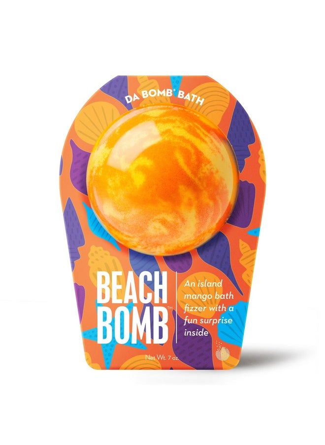 Bath Beach Bath Bomb, Sea Shells, 7Oz