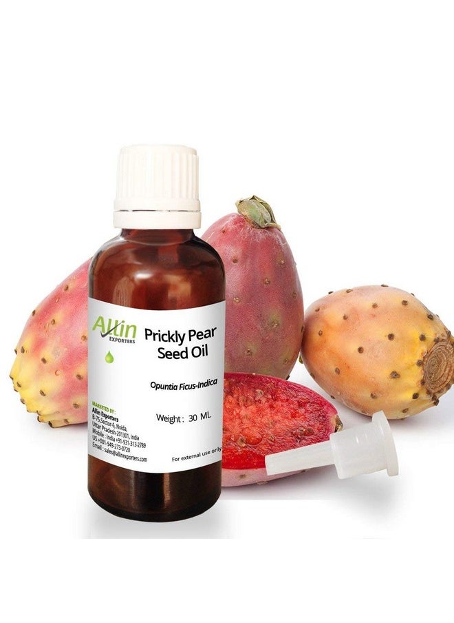 Allin Exporters Prickly Pear Seed Oil - 100% Pure, Natural & Undiluted - 30 ML