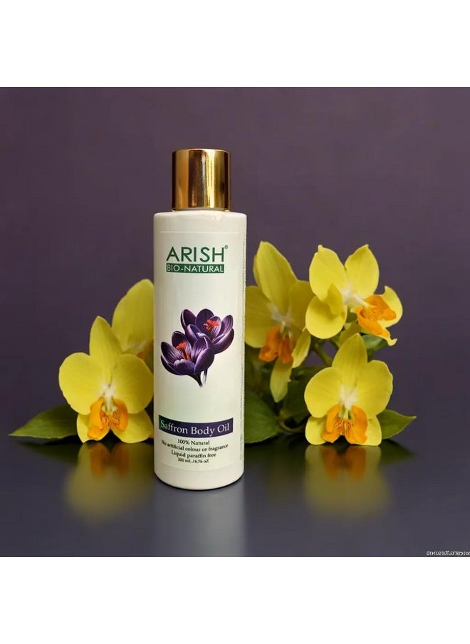 Saffron Body Oil For Dry Skin [Big]