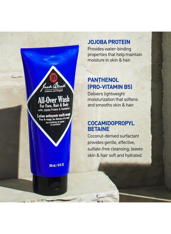 Jack Black All-Over Wash, 10 Fl Oz