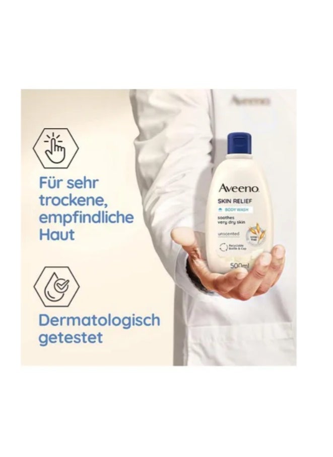 Sensitive Skin Relief Moisturuzing Body Wash With Soothing Triple Oat Complex