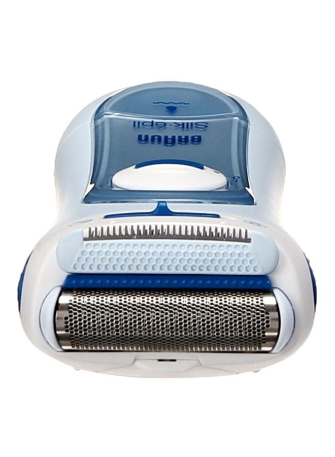 Silk-Epil Wet And Dry Epilator Blue/White