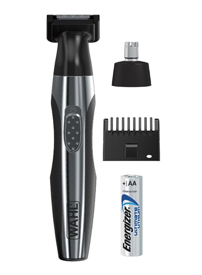 Quick Style Lithium Wet And Dry Trimmer Kit Black/Grey/Silver