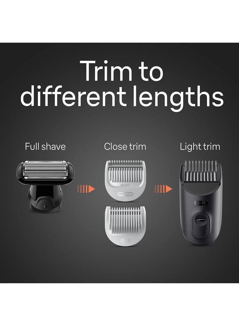 Body Groomer Series 5  with Skin Secure Technology with 4 Grooming Tools