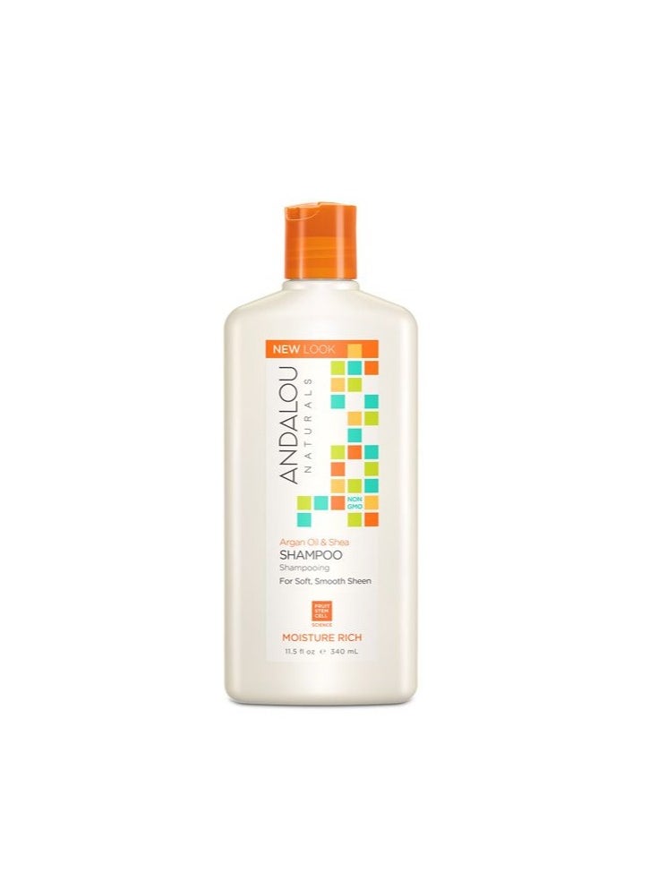 Andalou Argan Oil + Sweet Orange Moisture Rich Shampoo