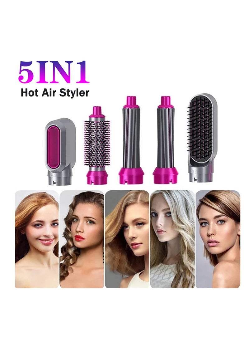 5 in 1 Hot Air Curling Iron Styler Multifunctional Hair Brush Or Dryer Professional Blow Dryer