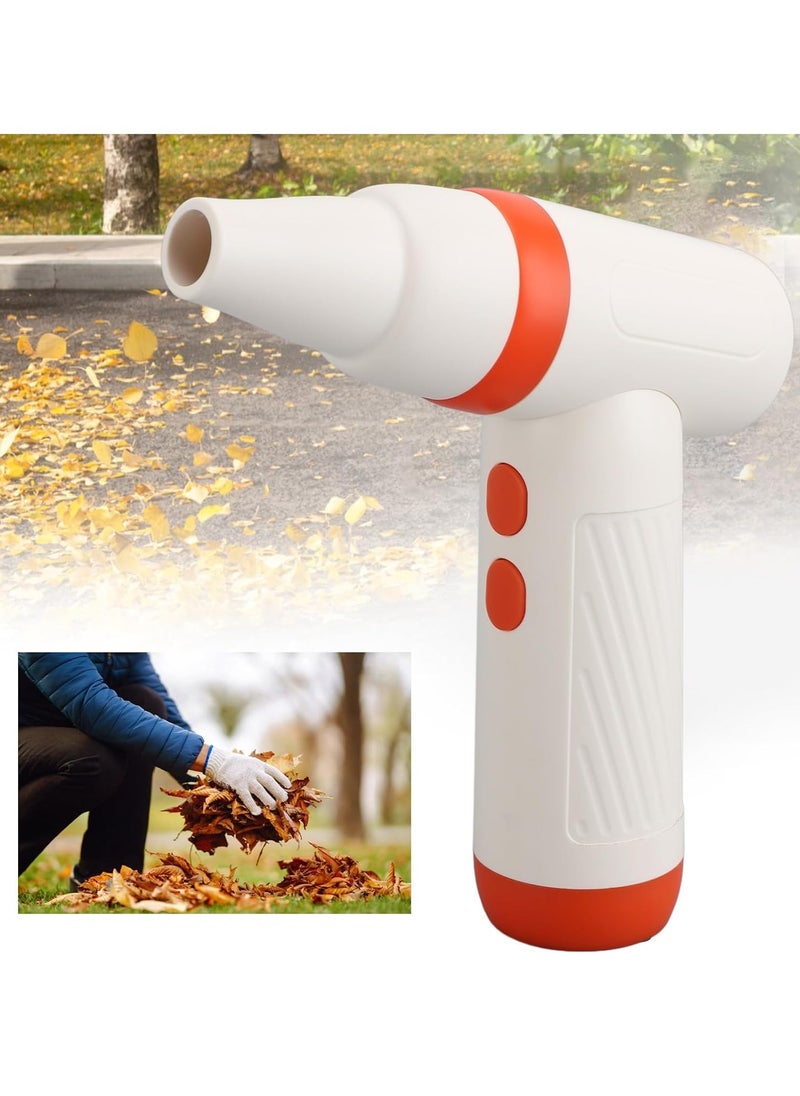 Mini Hair Dryer & Electric Air Duster – Powerful Cordless Jet Dry Blower with Hurricane-Like Drying Power, Portable, Long-Lasting Battery for Charcoal Fires, Barbecuing, and Car Cleaning