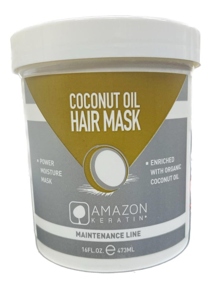 Amazon keratin coconut oil hair mask  473 ml