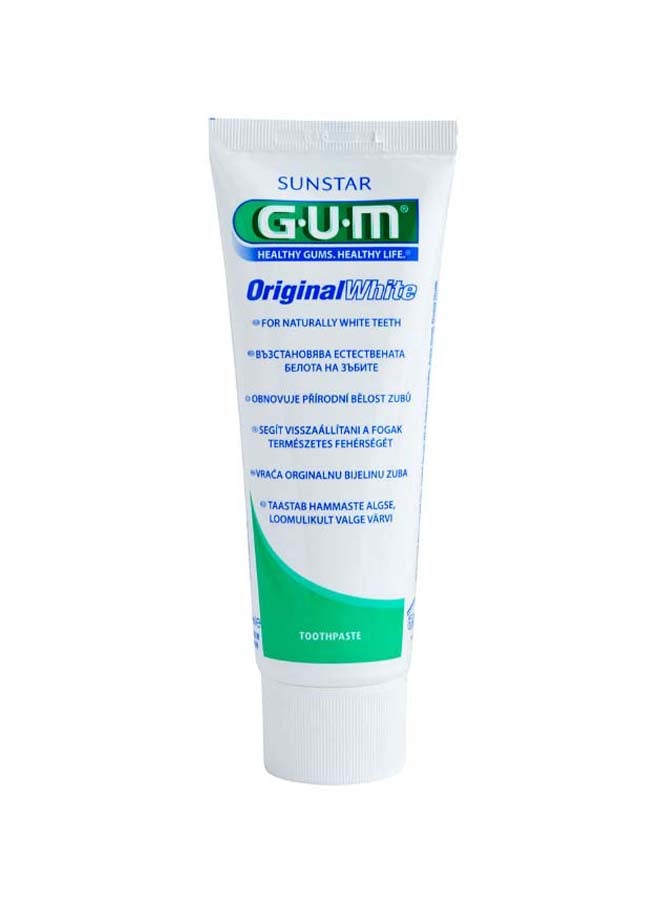 Gum Original White Toothpaste 75ml