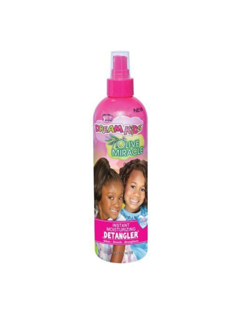 African Pride Dream Kids Olive Miracle Detangler 8 Ounce (235ml) (2 Pack)