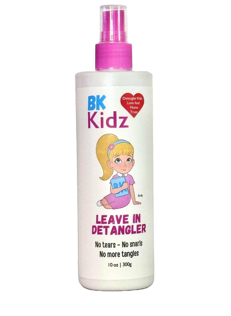 Hair Detangler Spray 10oz - Detangler Spray for Girls - No More Struggling With Tangles