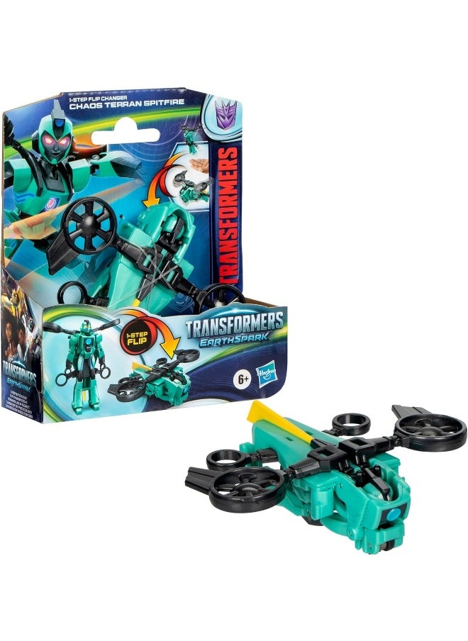 Transformers EarthSpark Chaos Terran Spitfire Action Figure (10 cm)