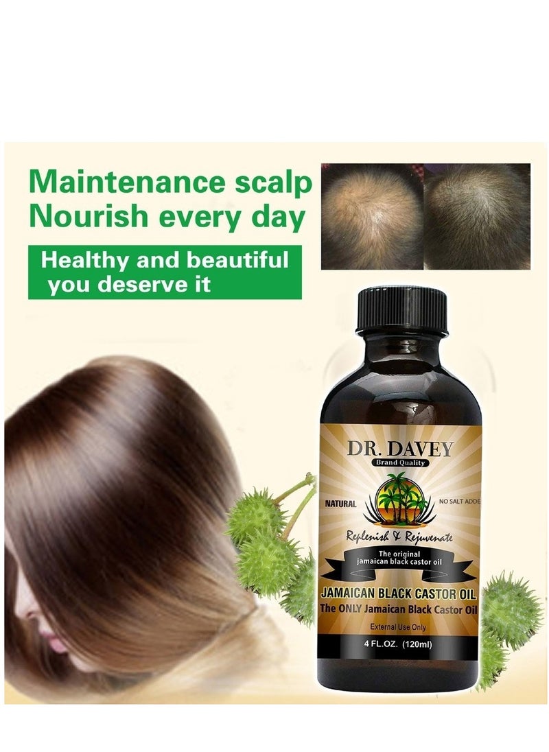 DR.DAVEY Shampoo for Nourished Hair, Split End & Damage Repair, Perfect Hair Care Solution