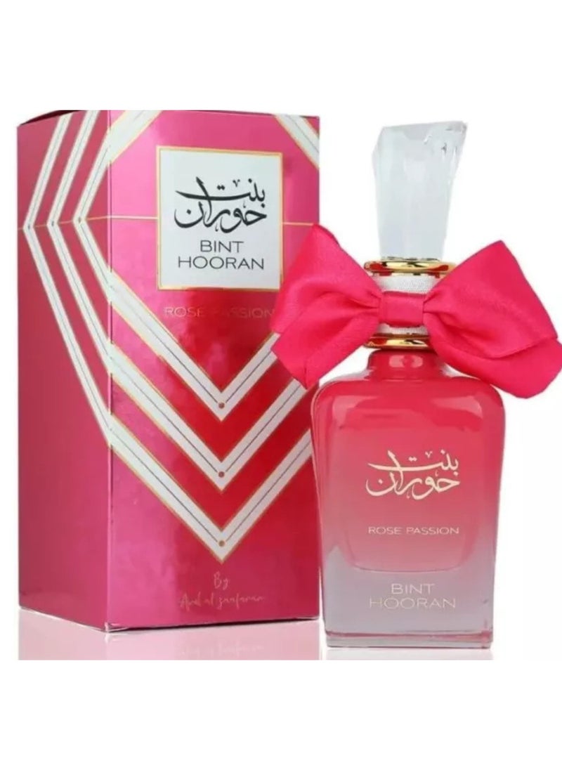 Bint Hooran Rose Passion EDP by Ard Al Zaafaran – A Luxurious Floral Scen🌟🌟🌟🌟🌟t for Women, 100ml