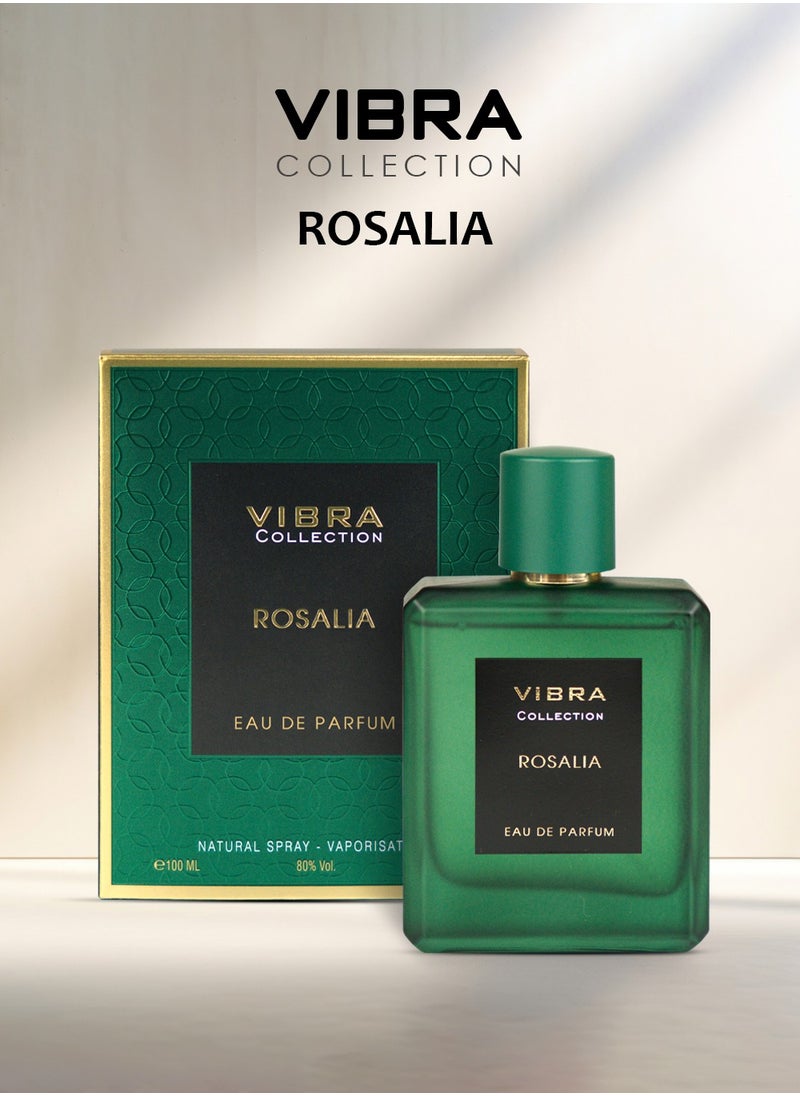 Divina Vibra Rosalia EDP 100ml Unisex Long Lasting Perfume, Perfect Perfume For Men An Women