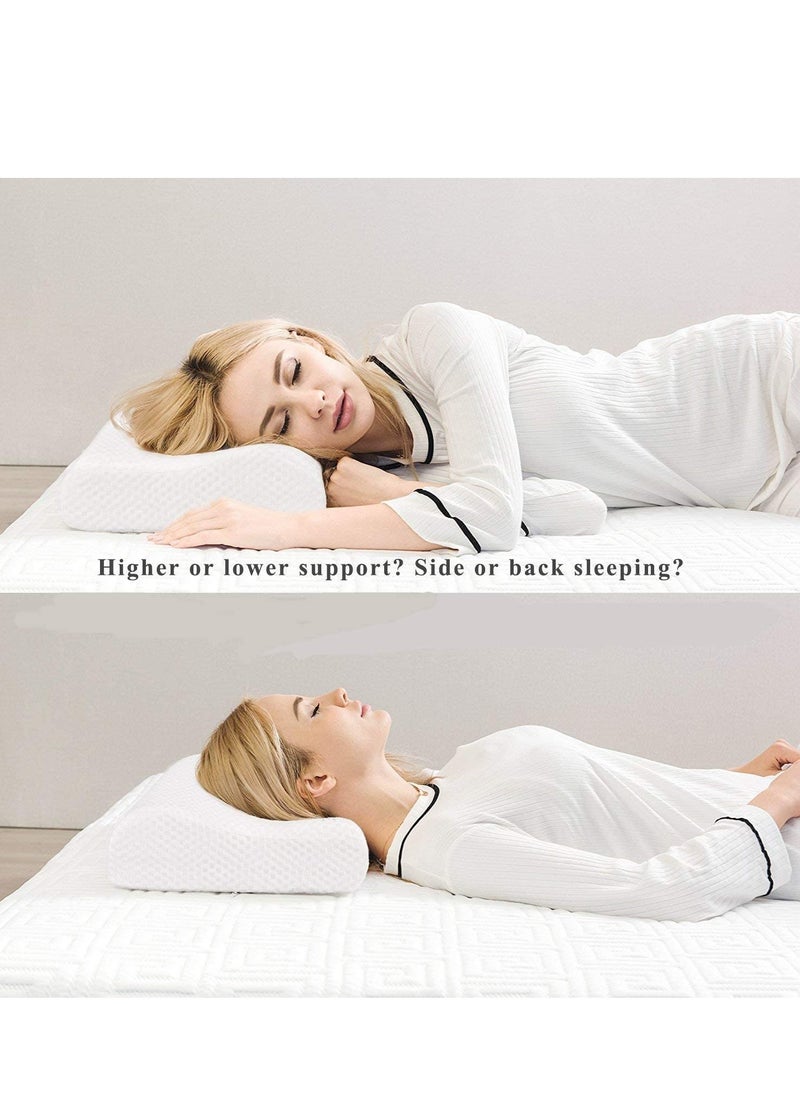 Memory Foam Soft Pillow for Neck and Back Support Pillow Cervical Pillow for Neck Pain