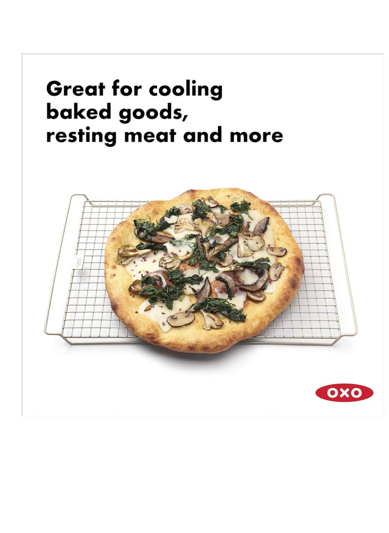 OXO Good Grips Non-Stick Pro Cooling Rack and Baking Rack,Metal