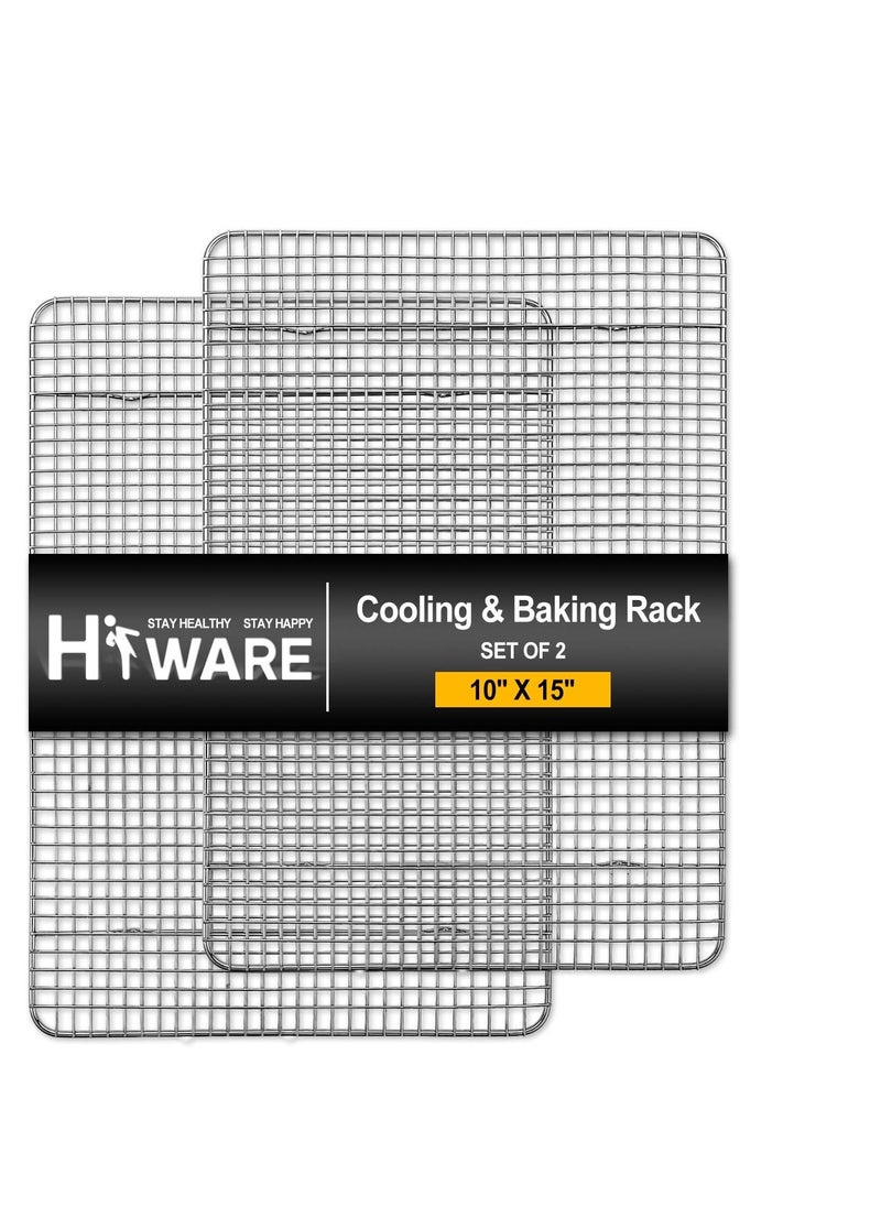 Hiware 2-Pack Cooling Racks for Baking - 10