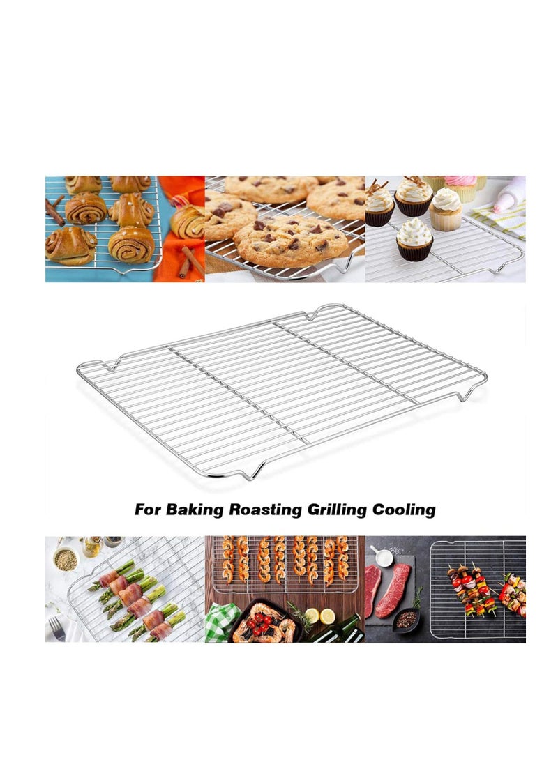 Baking Cooling Rack Set of 2, E-far 16.5