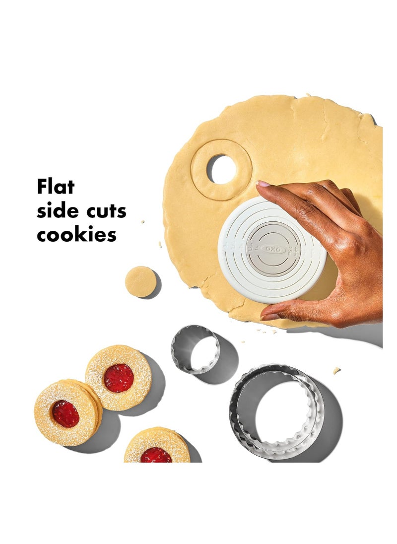 OXO Good Grips Double-Sided Cookie & Biscuit Cutters