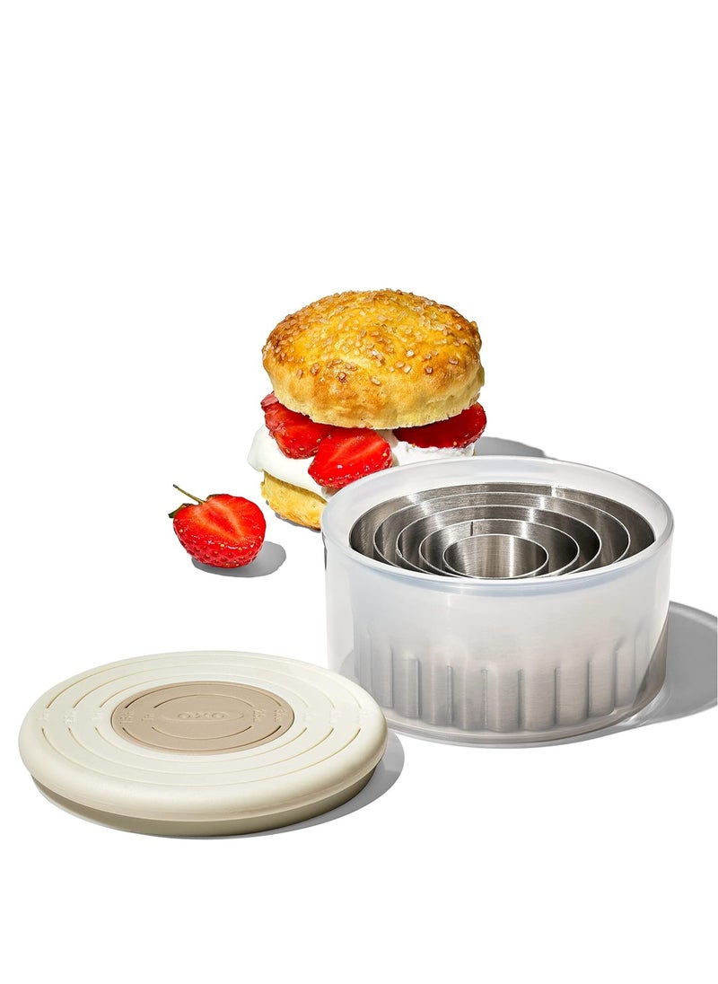 OXO Good Grips Double-Sided Cookie & Biscuit Cutters