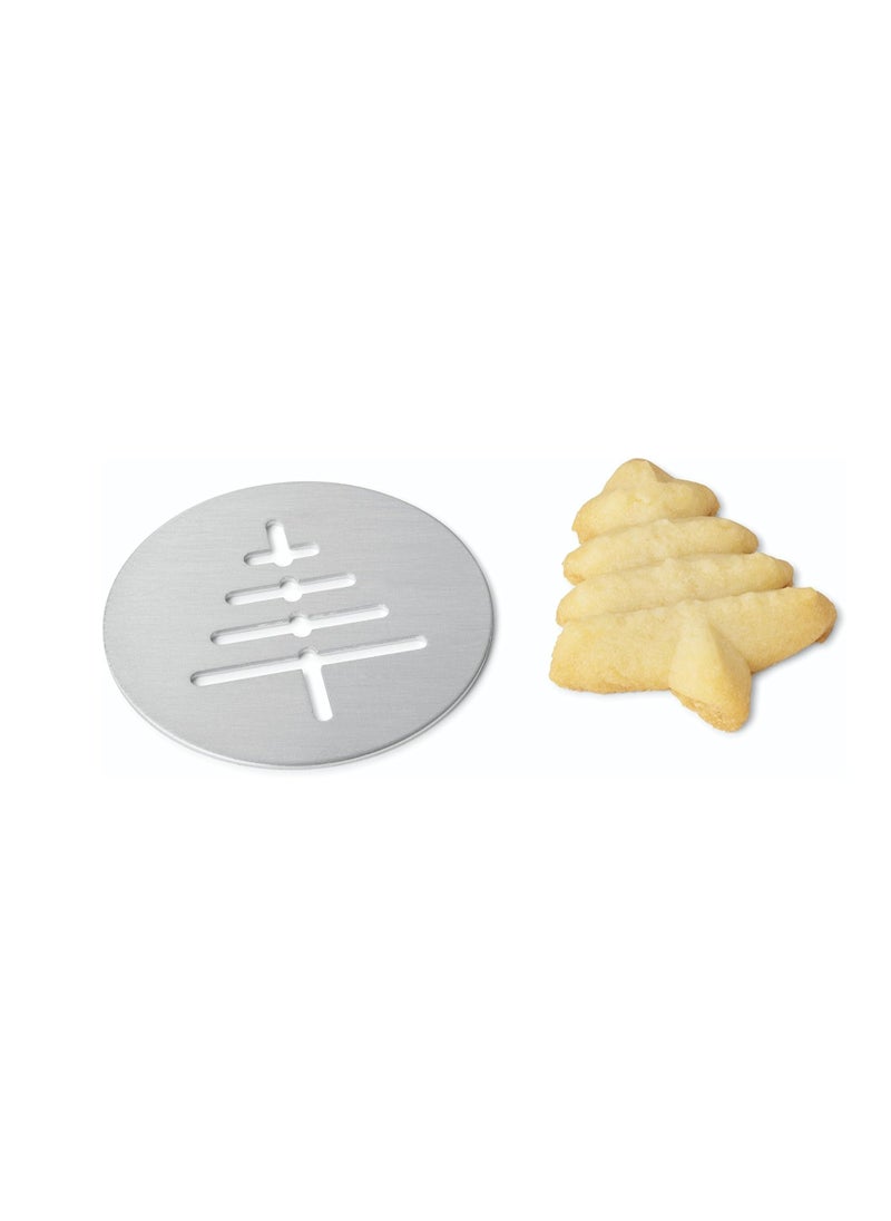 Kuhn Rikon Clear Cookie Press with Decorating Tips and Storage Box