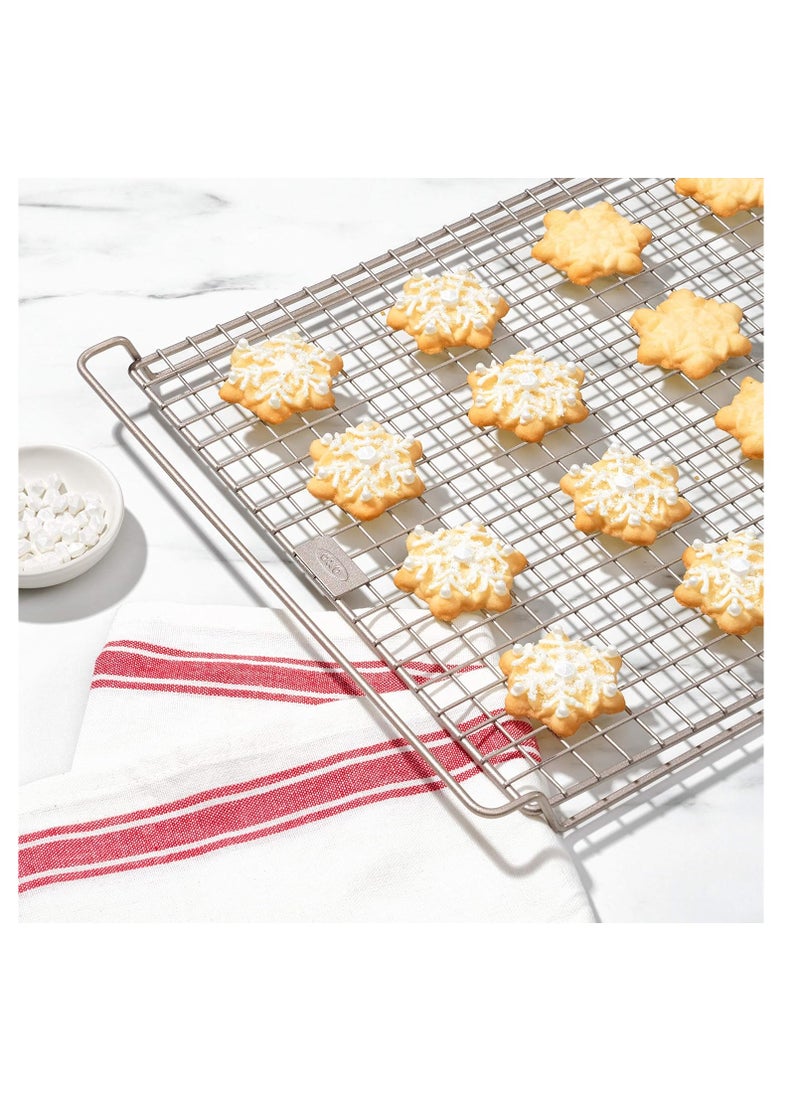 OXO Good Grips Cookie Press Holiday Disk Set, Metallic