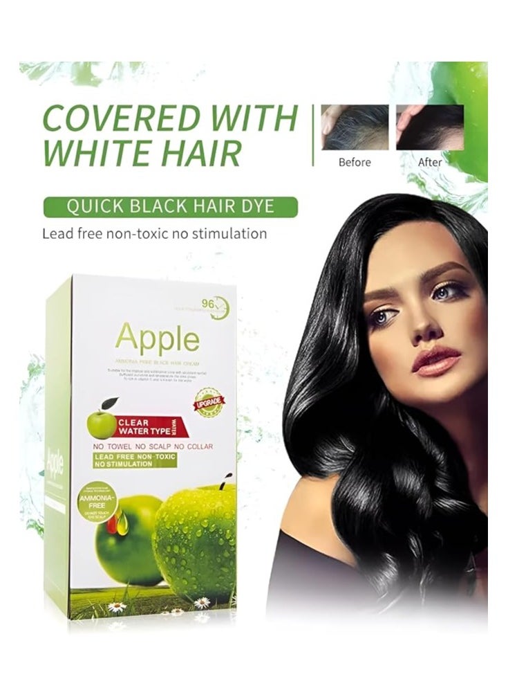 Apple No Ammonia Hair Color Black 1000ml