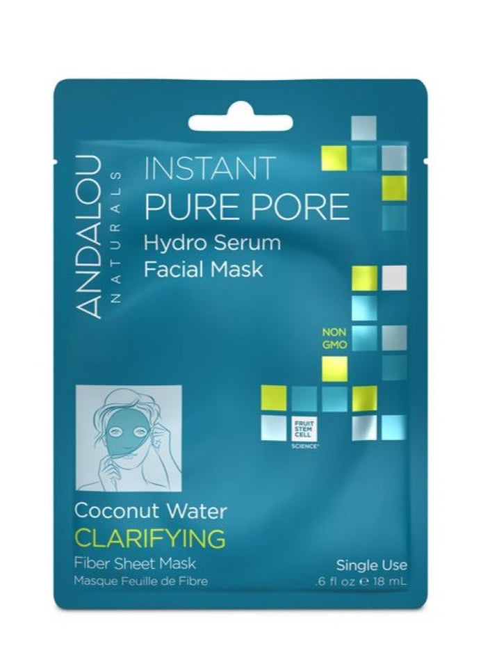 Andalou Instant Pure Pore Hydro Serum Facial Mask