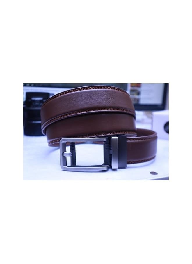 Cow Leather Belt For Men - 1 3/8