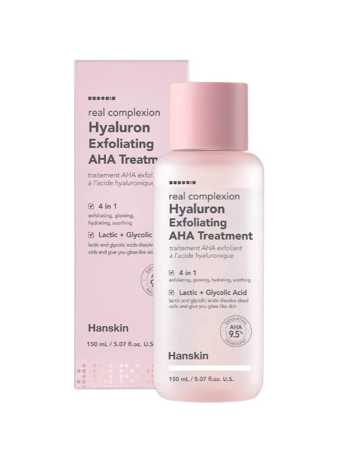 Hanskin Hyaluron Exfoliating AHA Treatment 150ml