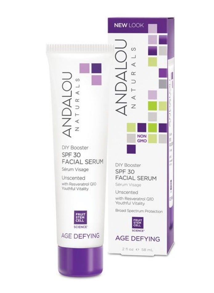 Andalou Day Booster SPF 30 Facial Serum Unscented 58ml