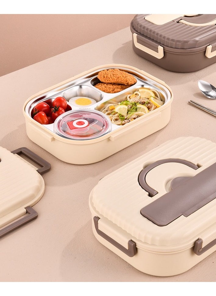 Ultimate Stainless Steel Lunch Box Boss Leak-Proof Microwave Safe Soup Bowl FREE Thermal Insulated Bag & Utensils