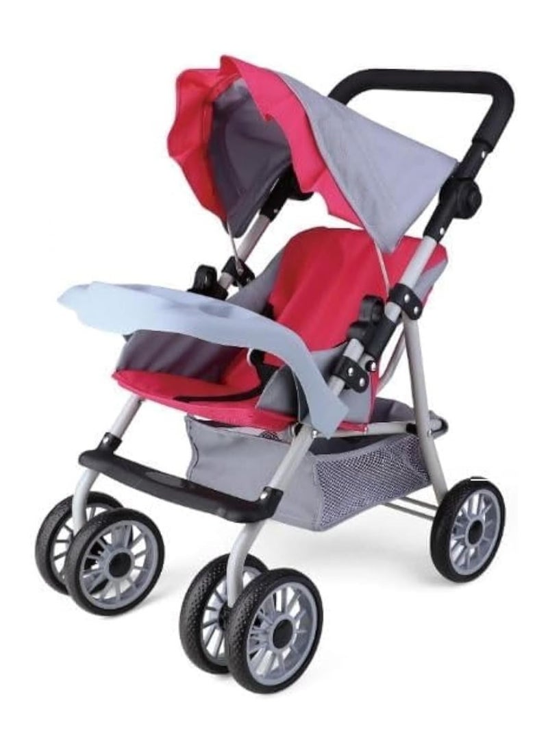 Baby Stroller | Lightweight, Portable Design | Six-Wheel Stroller for Newborns and Infants