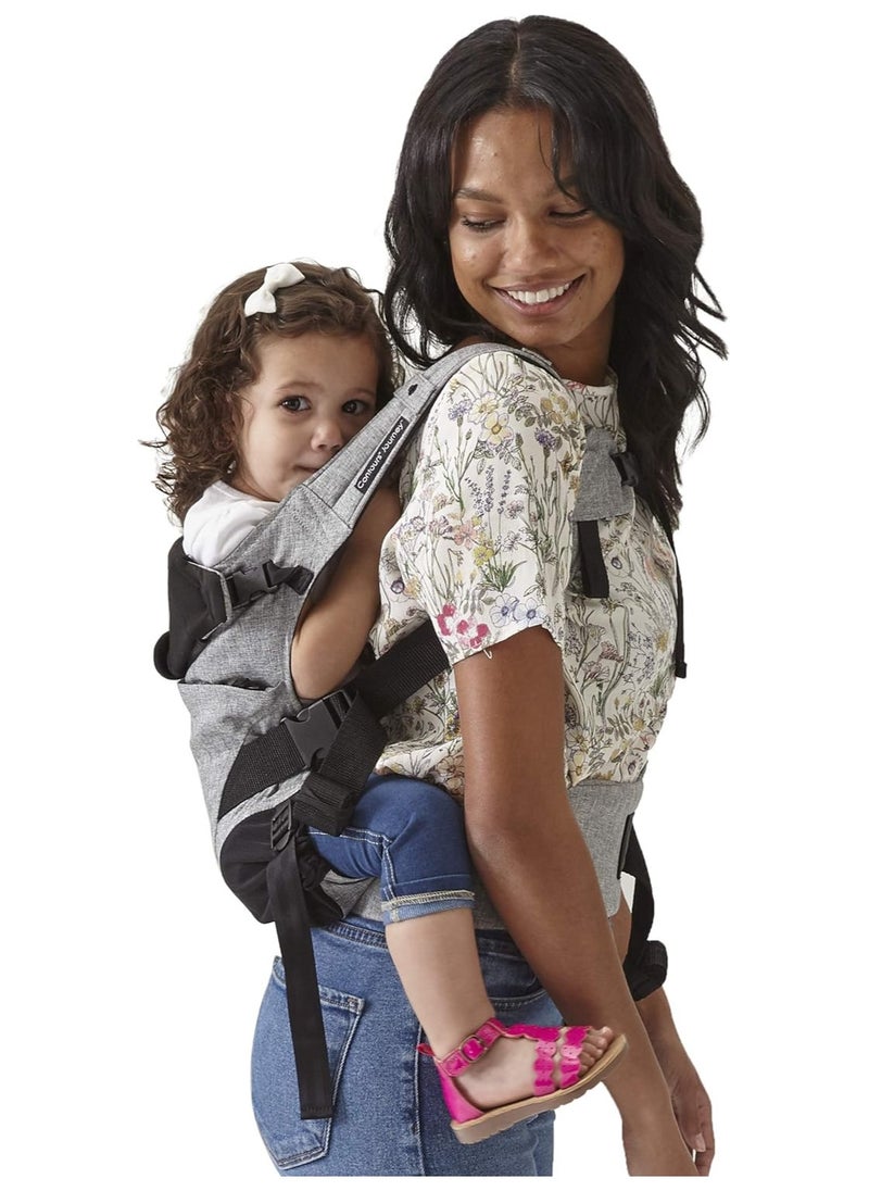 Contours Journey 5-In-1 Position Baby Carrier (3.6 - 20.41 kg) - Graphite