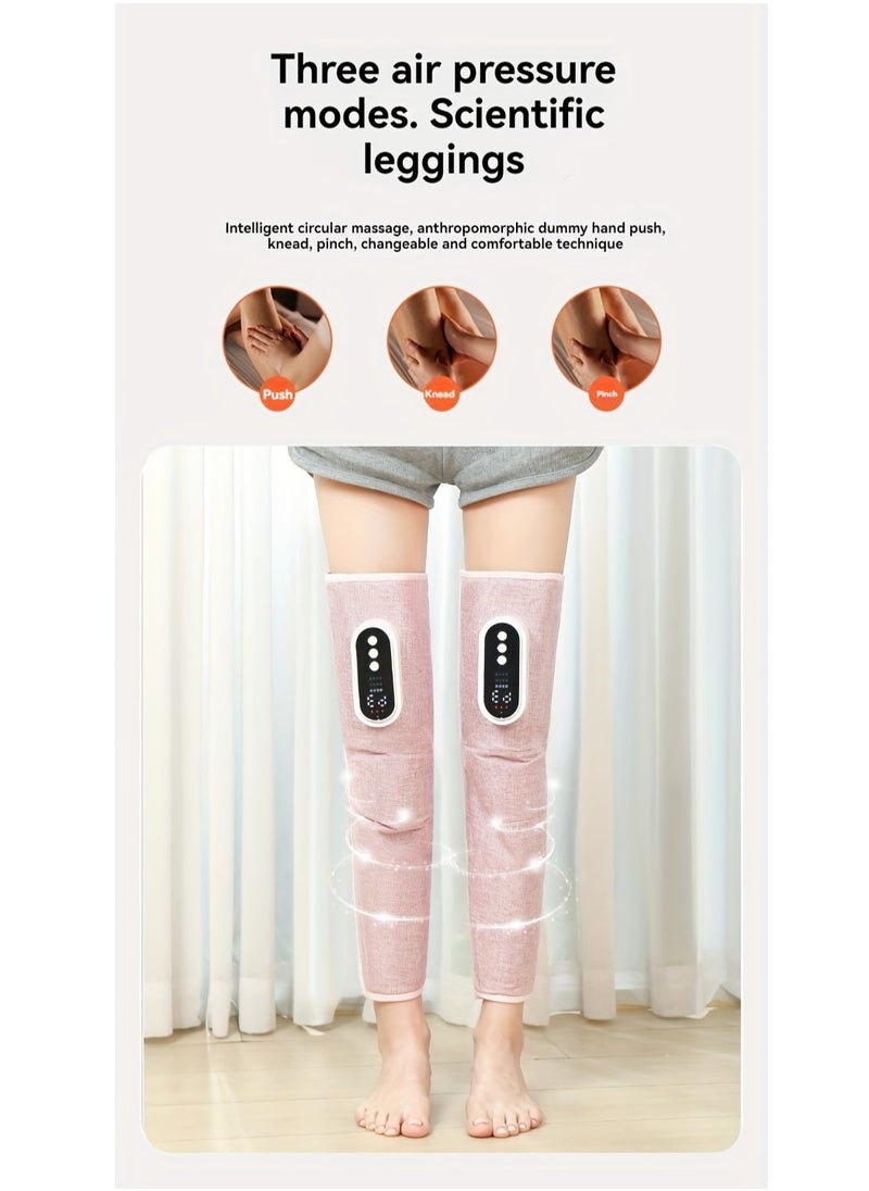 USB Rechargeable Electric Leg Massager, Cordless And Portable, For Men And Women, Relieves Muscle Tension (1 pcs)