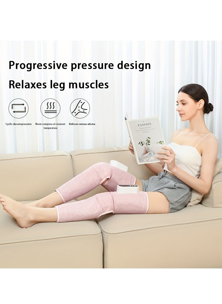 USB Rechargeable Electric Leg Massager, Cordless And Portable, For Men And Women, Relieves Muscle Tension (1 pcs)