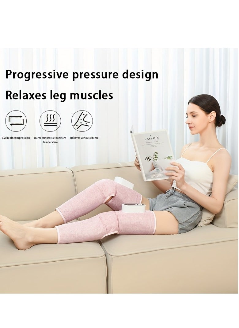 USB Rechargeable Electric Leg Massager, Cordless And Portable, For Men And Women, Relieves Muscle Tension (2 pcs)