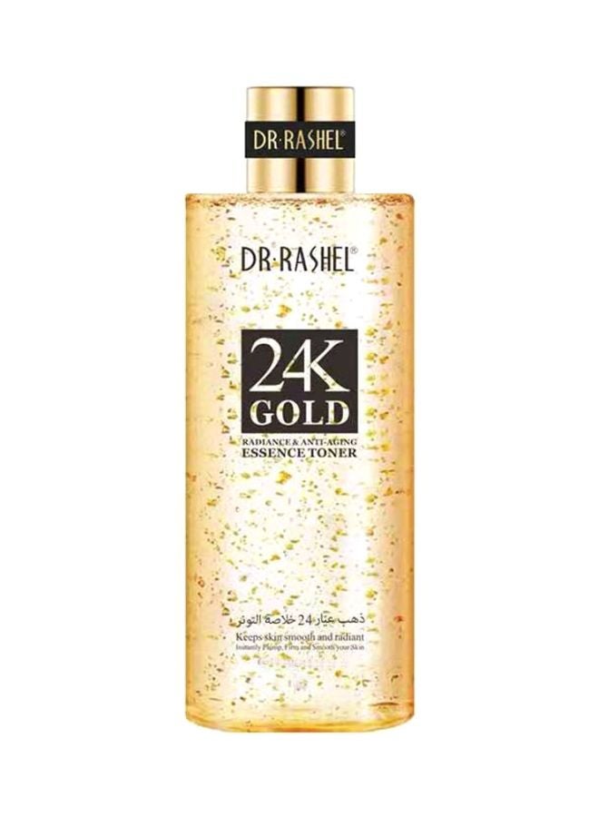 24K Gold Radiance And Anti-Aging Essence Toner Gold 300ml