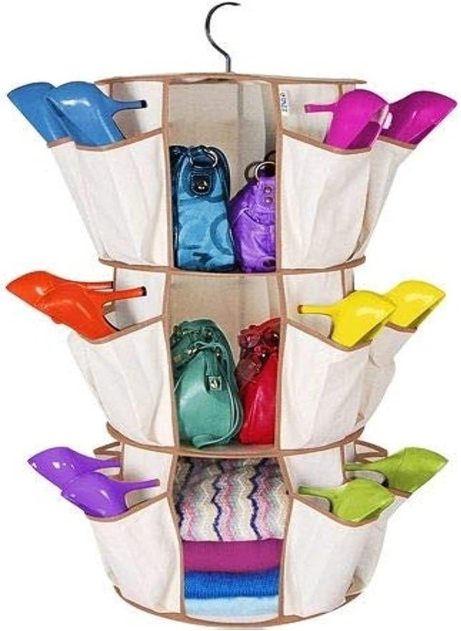 3-Shelf Organizer Smart Carousel