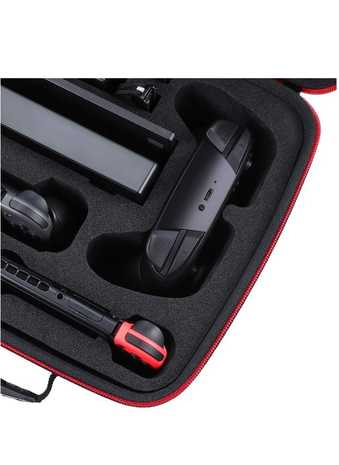 Hard Carrying Case Compatible with Nintendo Switch, Travel Case fit Switch Pro Controller