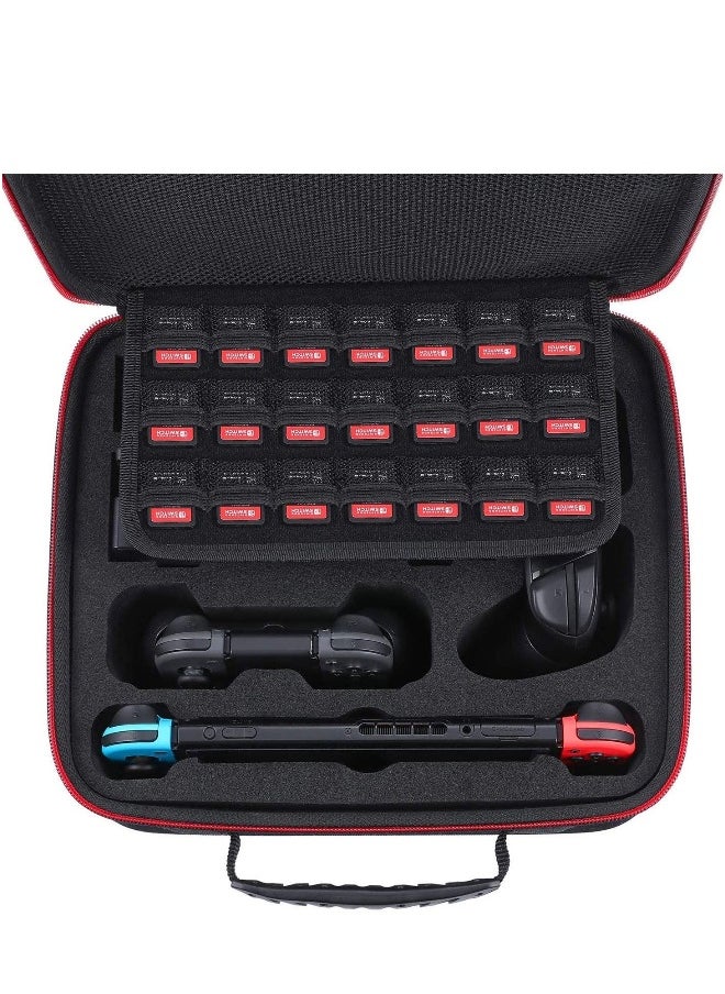 Hard Carrying Case Compatible with Nintendo Switch, Travel Case fit Switch Pro Controller
