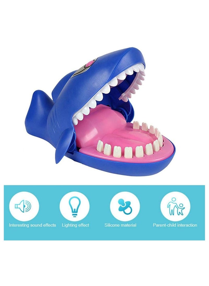 Shark Dentist Teeth Game, Mouth Bite Finger Game Toy for Kid, Fun Travel Size Shark Teeth Game, Daring Test Game for Kids Toddler