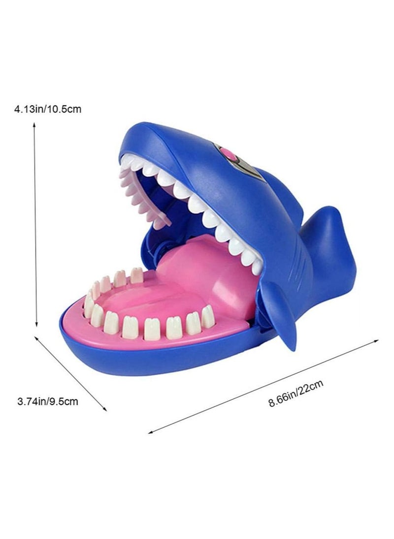 Shark Dentist Teeth Game, Mouth Bite Finger Game Toy for Kid, Fun Travel Size Shark Teeth Game, Daring Test Game for Kids Toddler