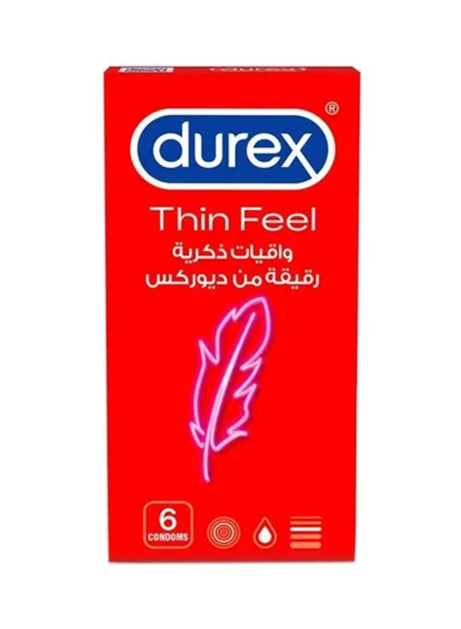 6-Piece Thin Feel Condoms