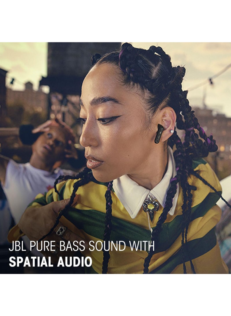 Tune Beam 2 True Wireless Noise Cancelling Earbuds, JBLTBEAM2GWHT White