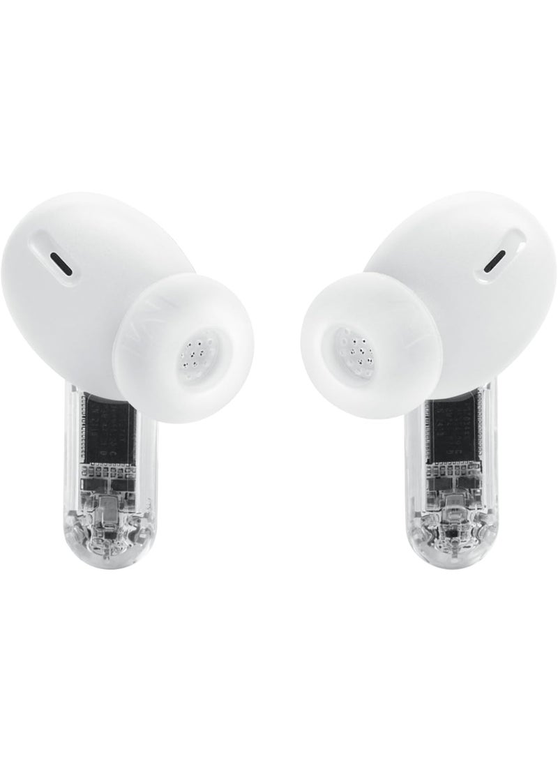 Tune Beam 2 True Wireless Noise Cancelling Earbuds, JBLTBEAM2GWHT White
